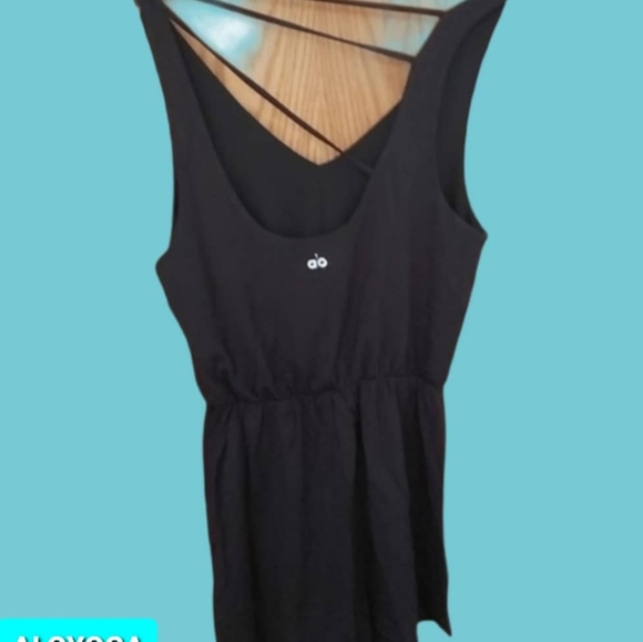 ALO Yoga ILLUMINATE ROMPER shorts Dress . - Picture 2 of 16